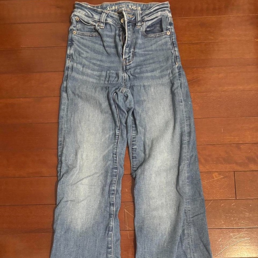 American Eagle Outfitters Blue Flare Jeans